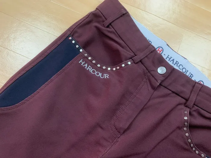 Pantalon Harcour bordeaux – Full grip – Taille 38 - photo numéro 4