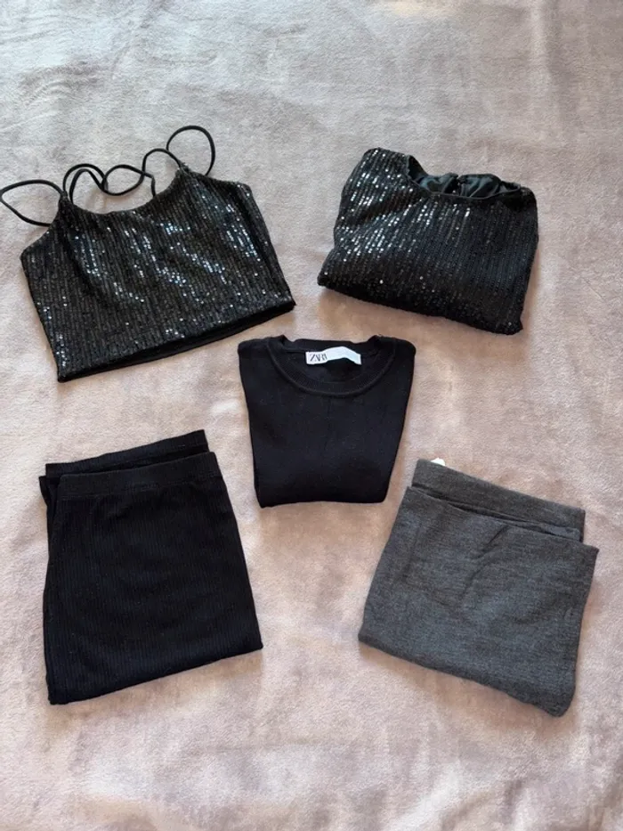 Lot de 5 vêtements femme taille S en très bon état