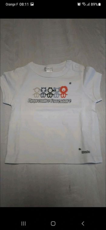 T-shirt Obaïbi 3 mois