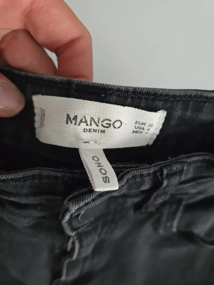 Jean skinny taille haute mango - photo numéro 2