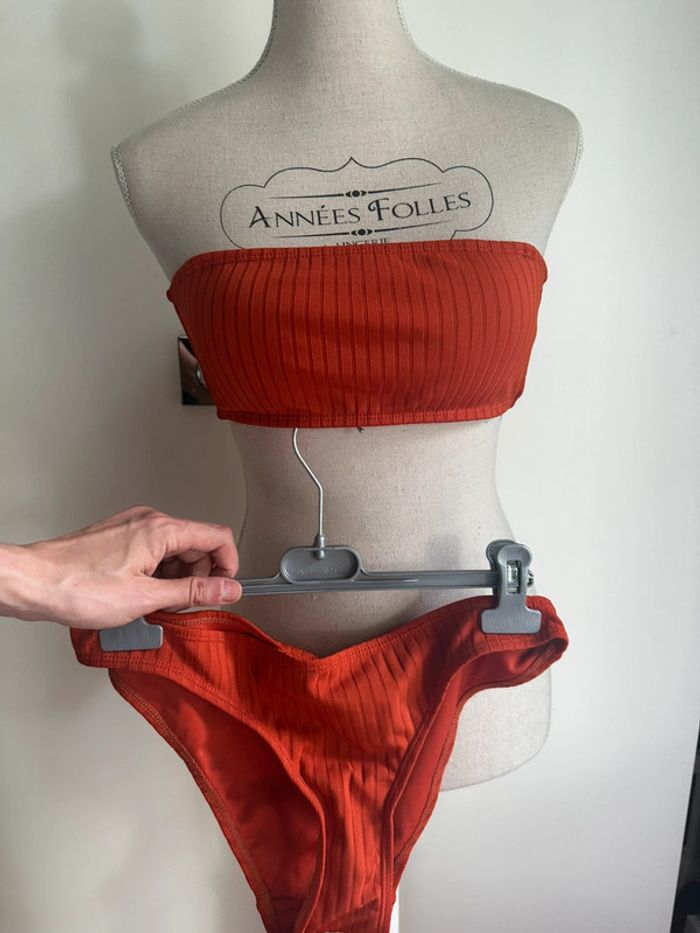 Maillot de bain 2 pièces rouille – Primark 🍸