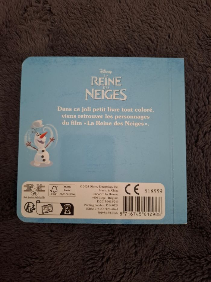 Livre La Reine des Neiges Mes amis d'Arendelle en très bon état - photo numéro 2