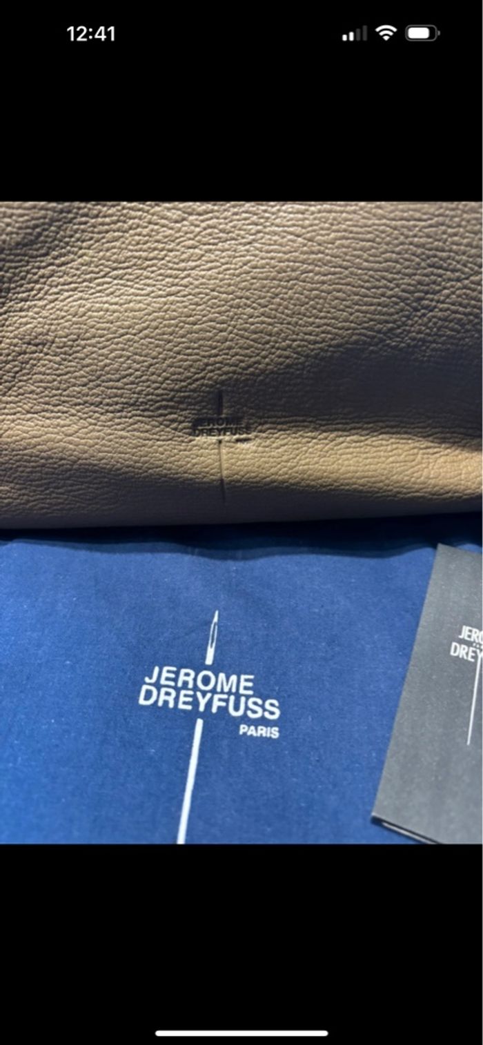 Sac Jérôme Dreyfuss Carlos vert savane - photo numéro 2