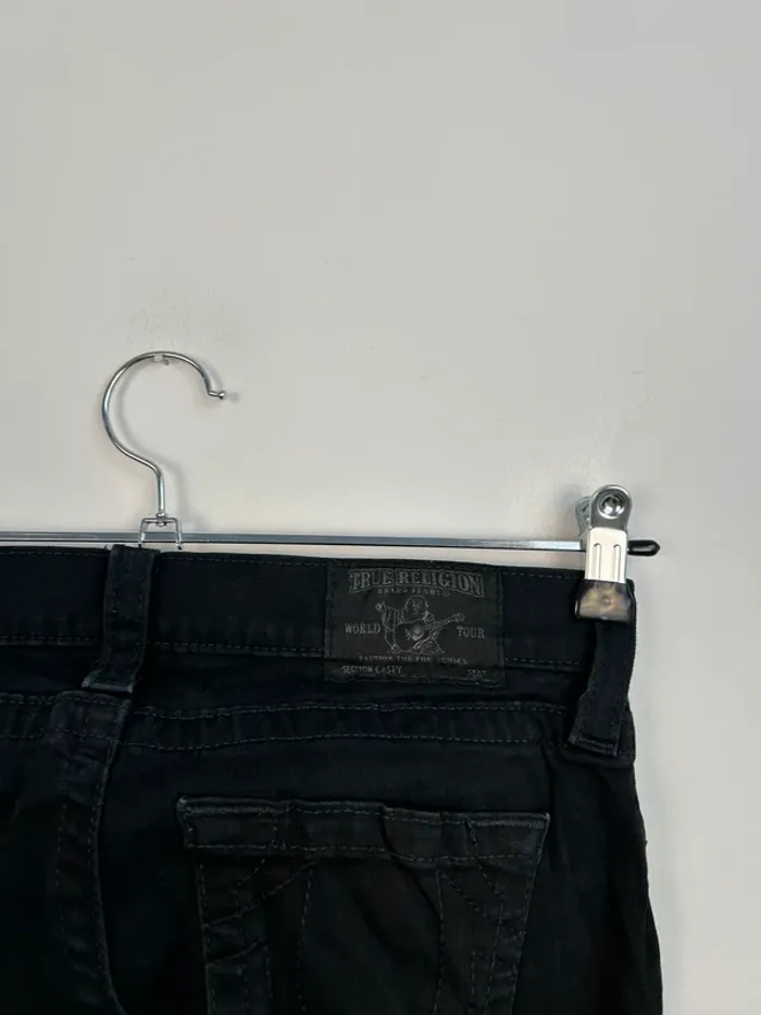Jean True Religion Femme Noir W27 | Skinny | Taille 36 | Très Bon État | BP216 - photo numéro 3