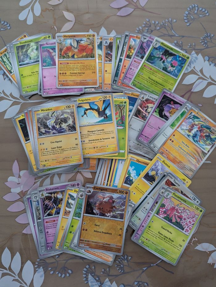 Lot de 100 cartes Pokémon " communes " - photo numéro 2