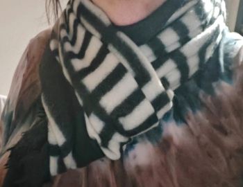 Grosse écharpe d'hiver 