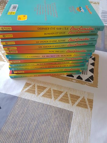 Livres Coeur Grenadine