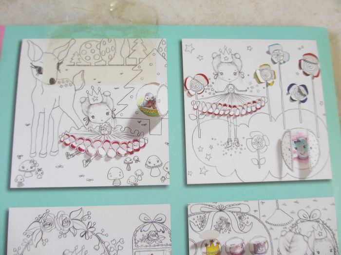Coloriages surprise Djeco : Les petites portes de Pupi - photo numéro 5