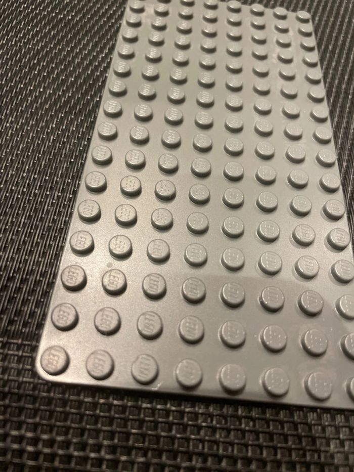 Lego plaque base gris 8x16 fine lego officiel pièces détachées - photo numéro 3