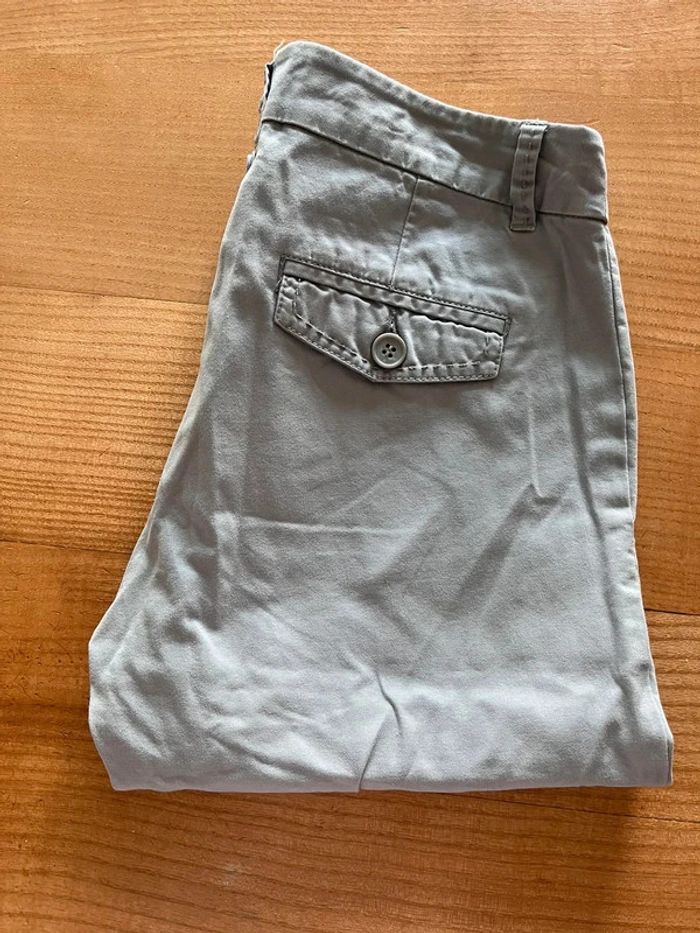 Pantalon gris clair Camaïeu - photo numéro 5