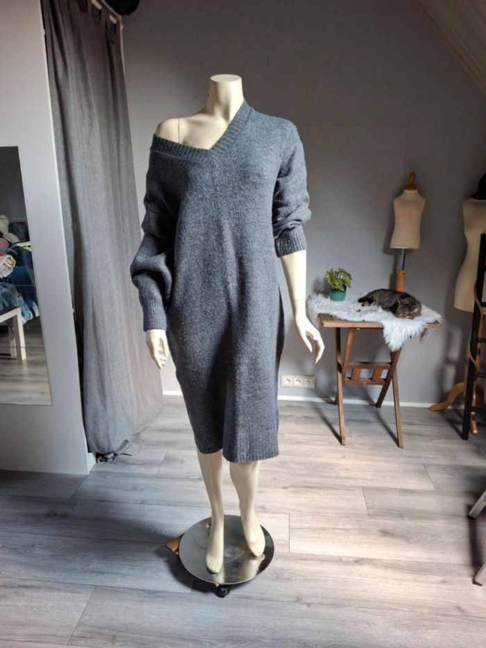 Robe en V en maille oversize Primark
