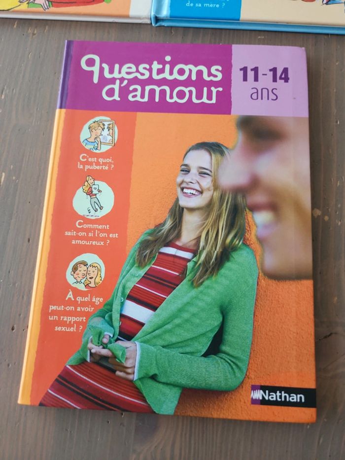 Lot de 3 livres Questions d'amour - photo numéro 8