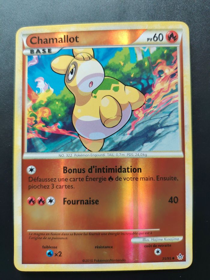 Carte pokémon Chamallot 35/95 - Reverse - photo numéro 2