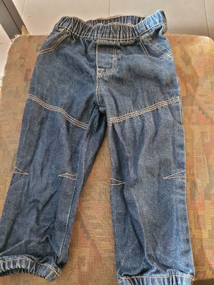 Jean taille élastique 2 ans