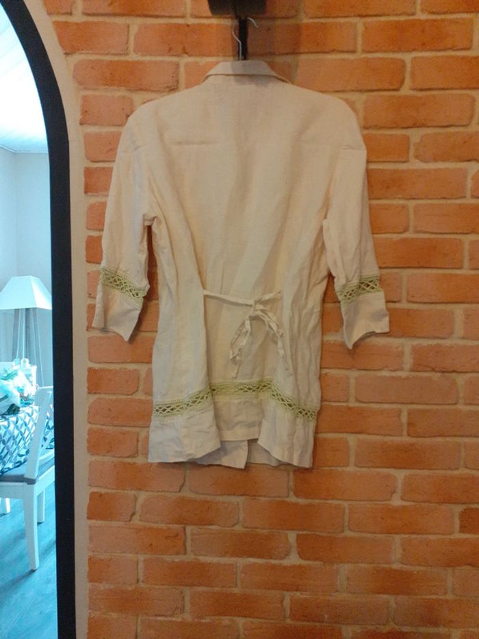 Ensemble veste et pantacourt de maternité ou grossesse - photo numéro 2