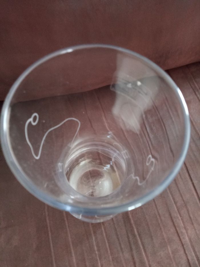 Joli VASE en Verre Transparent design Barbro Wesslander pour gros bouquets - photo numéro 3