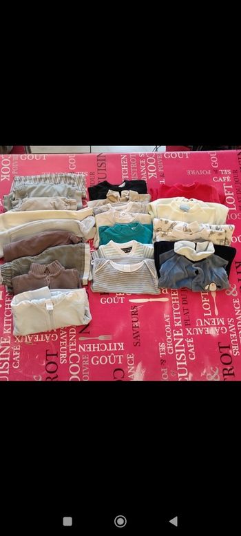 Vêtements  1 mois garçon
