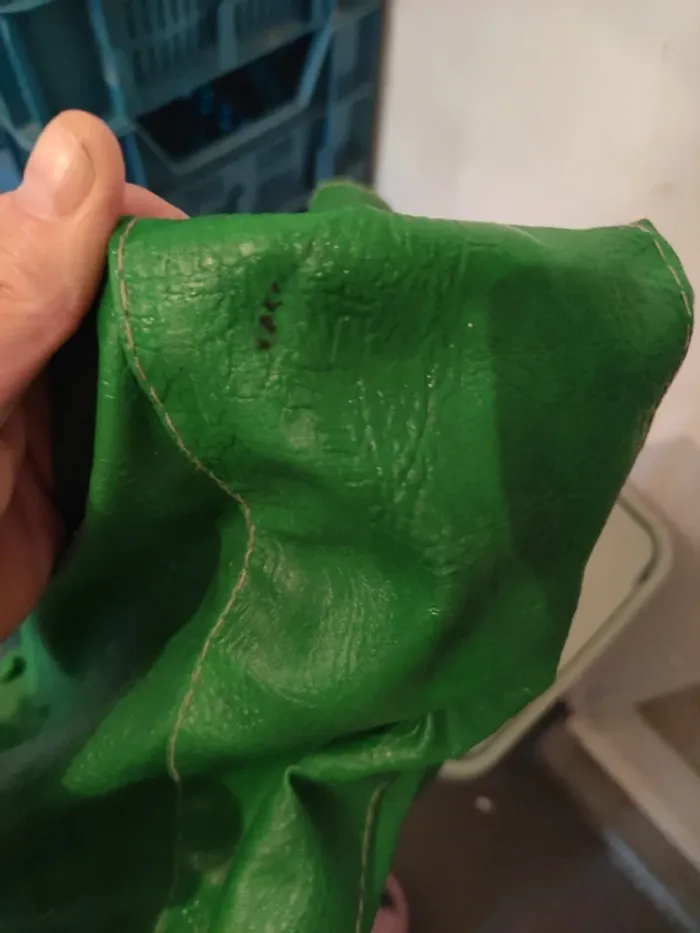 Sac vintage vert - photo numéro 5