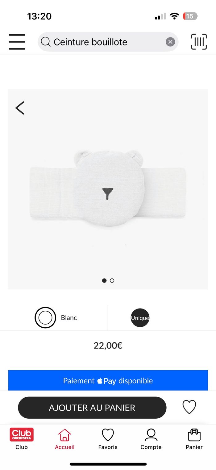Ceinture bouillotte à la lavande - photo numéro 7