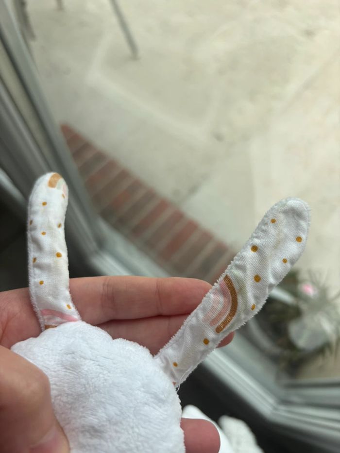 Doudou lapin Iris personnalisée - photo numéro 4