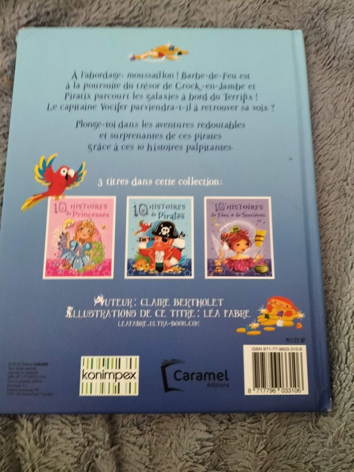 Livre : 10 histoires de pirates - Claire Bertholet - photo numéro 4