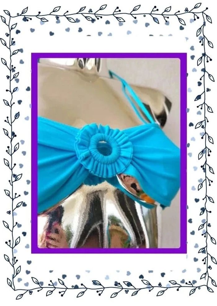 Maillot bleu turquoise - photo numéro 2