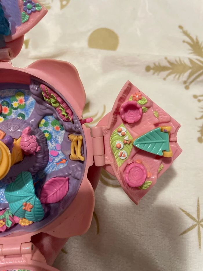Polly Pocket vintage année 90 nénuphar rose - photo numéro 8