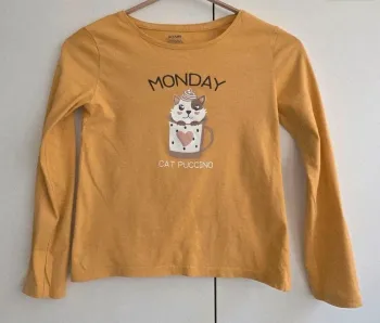 T-shirt fille 10 ans – KIABI – Catpuccino Monday