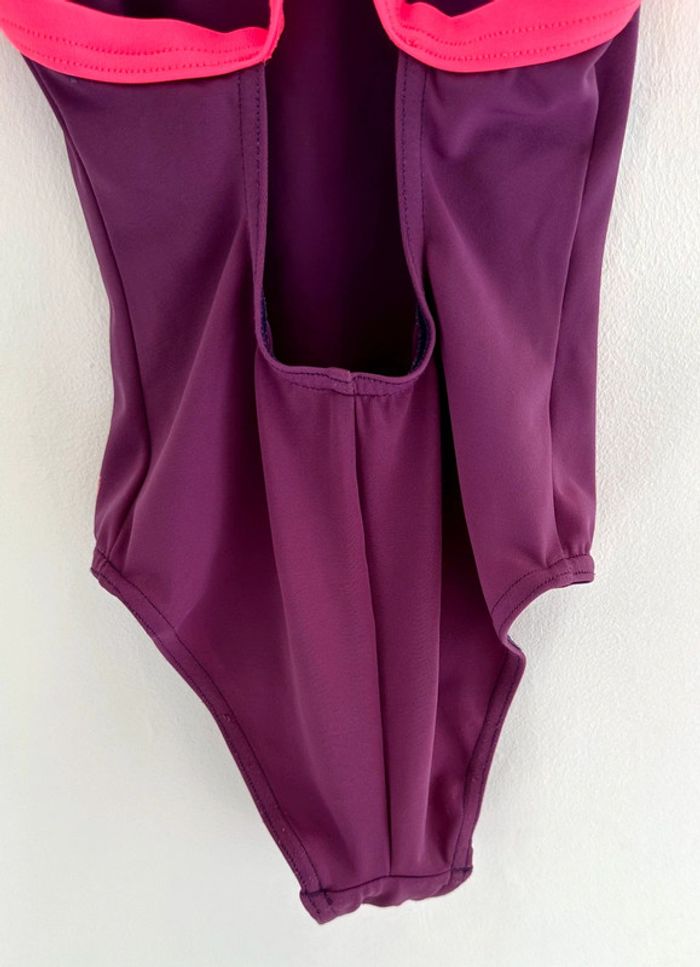Maillot de bain une pièce violet et rose - photo numéro 6