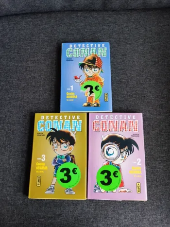Lot mangas Détective Conan