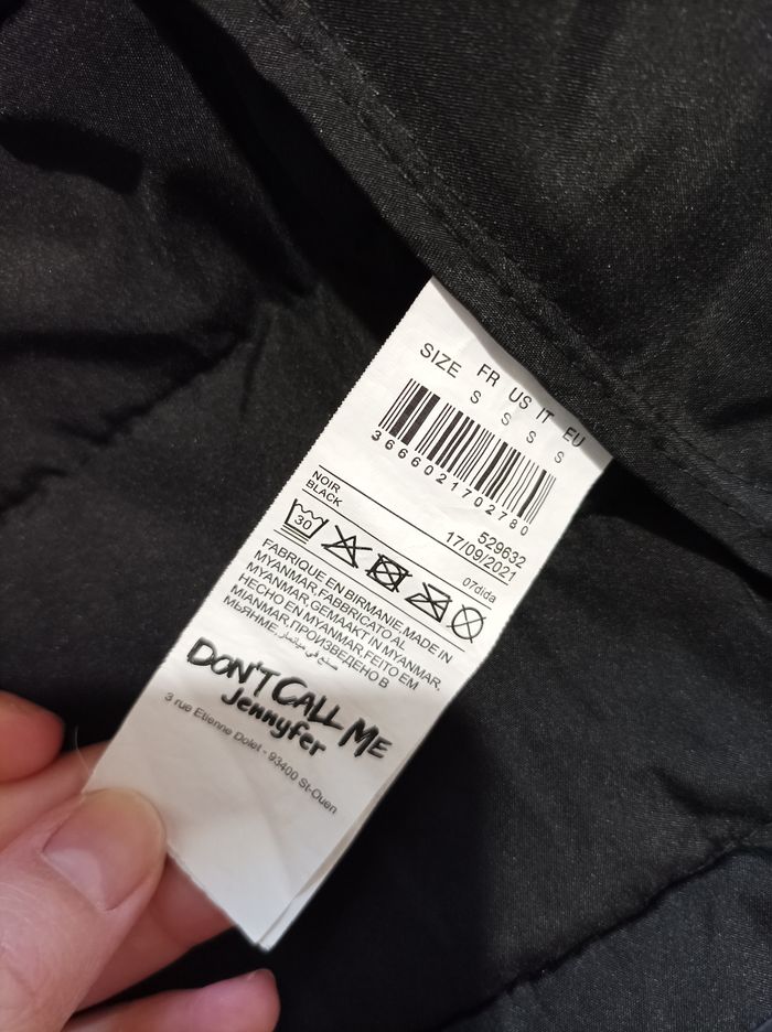 Doudoune légère Jennyfer taille S - photo numéro 3