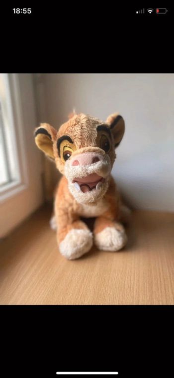 Peluche simba 20 cm