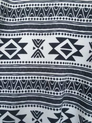 Legging noir et blanc