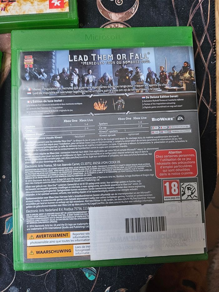 Lot 3 jeux Xbox one - photo numéro 5