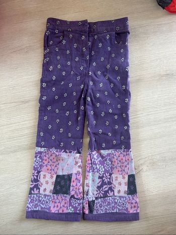 Pantalon pattes d’ef