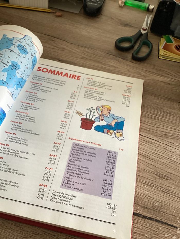 livre tout l’univers 1993-1994 - photo numéro 3