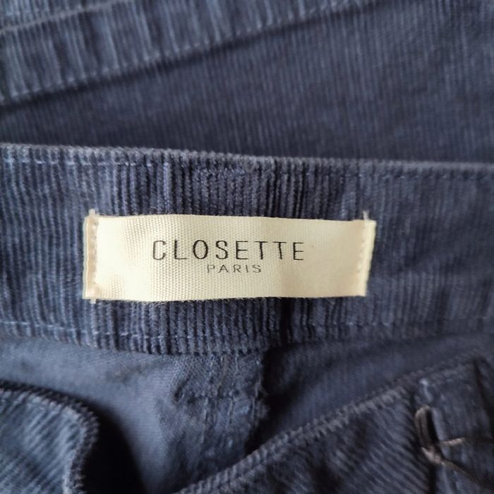 Pantalon chino velours neuf taille 44 Closette Paris - photo numéro 4