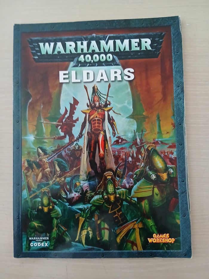 Livre warhammer 40,000 Eldars en francais - photo numéro 2