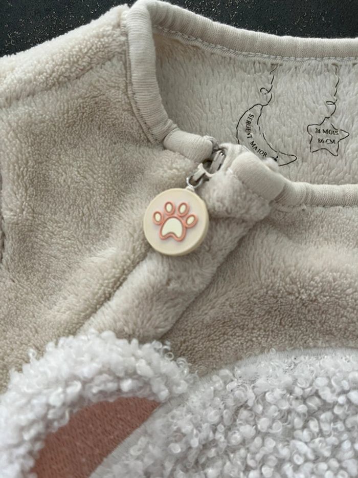 Pyjama sur pyjama chaud Sergent Major taille 24 mois - photo numéro 4