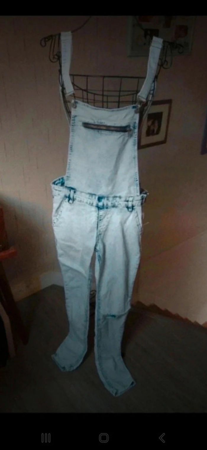 Salopette dos nu en jean Jennyfer taille S 👻