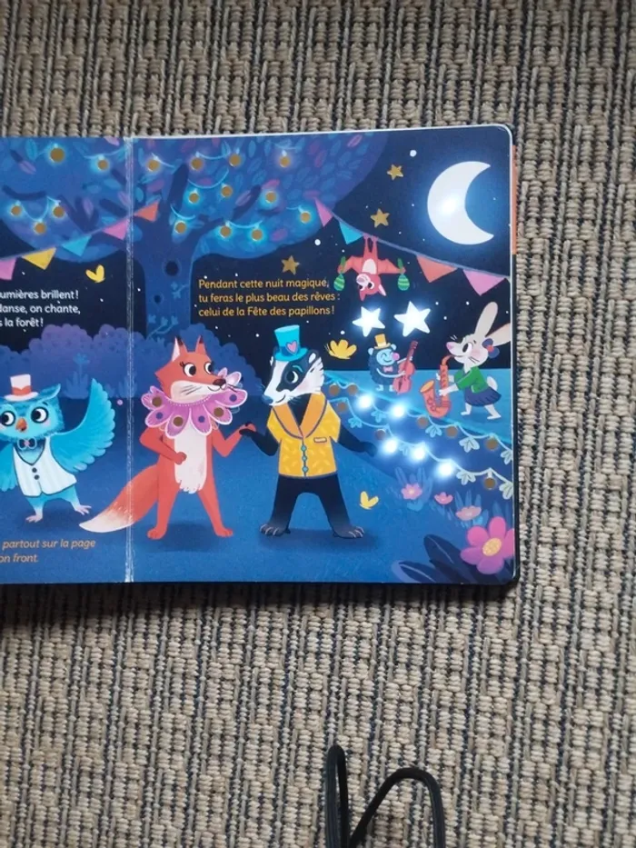 Livre lumineux Monsieur Hibou et la Forêt - photo numéro 6