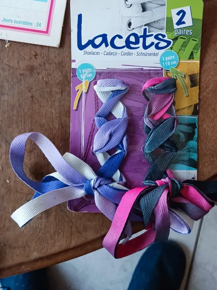 Lot de 12 paires de lacets - photo numéro 6