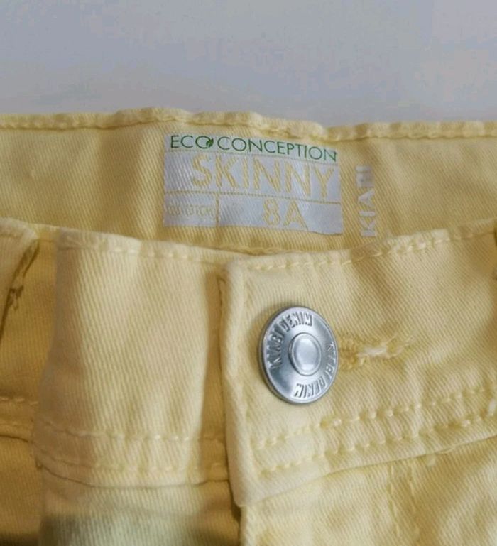Lot 7 jeans skinny et slim Taille 8 ans fille 👖 - photo numéro 4