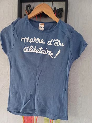 Tee-shirt marre d'être celibataire
L