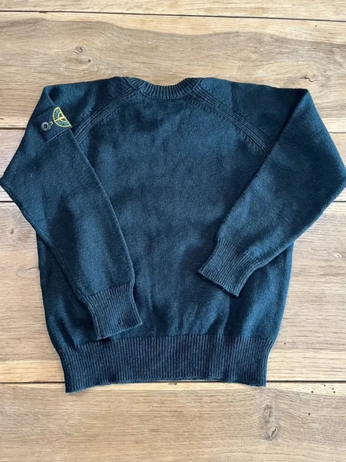 Pull en maille noir Stone Island - photo numéro 6