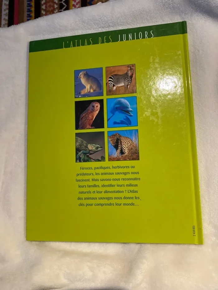 les animaux sauvages éditions atlas jeunesse - photo numéro 2