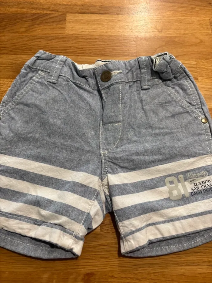 Short H&M 12/18 mois 86 cms garçon