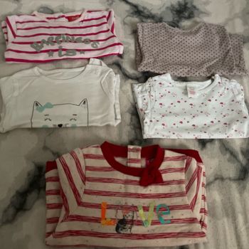 Lot sweat-shirt fille