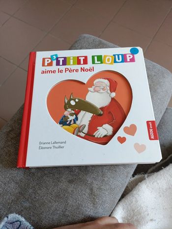 Livre p'tit loup aime le Père Noël