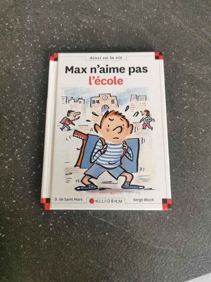 Petite BD Max et Lili Max n'aime pas l'école